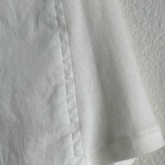 Eileen Fisher white classic button down shirt | pajama style organic cotton | S - Picture 11 of 15